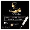 Elixir 100% Organic Cotton Tampons| Coco March