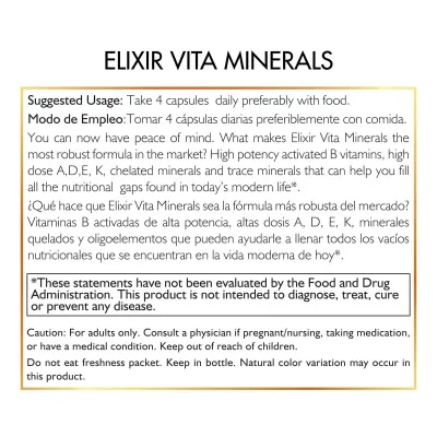Elixir Vita Minerals| Coco March