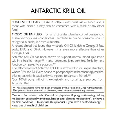 ACEITE OMEGA 3 DE KRILL | Coco March