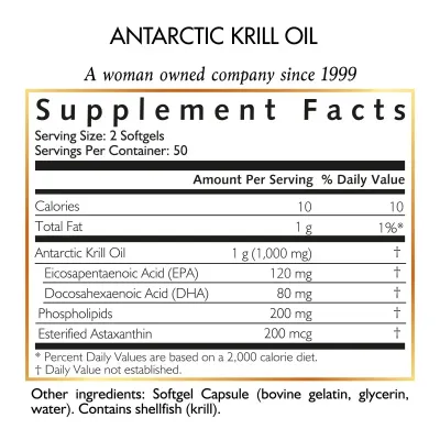 ACEITE OMEGA 3 DE KRILL | Coco March