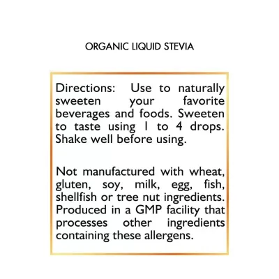 Organic Liquid Stevia | Coco March