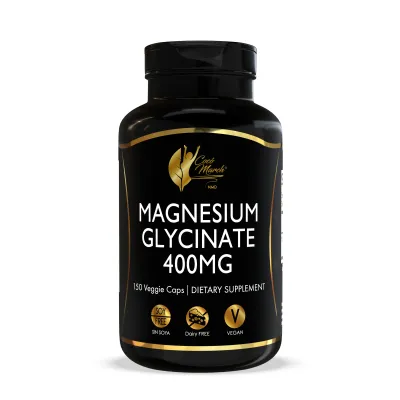 Glicinato de Magnesio - Suplemento de Alta Absorción para la Salud Muscular y Nerviosa