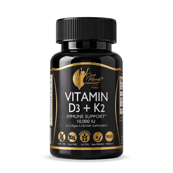 Vitamin D3 + K2 10,000 IU | Coco March