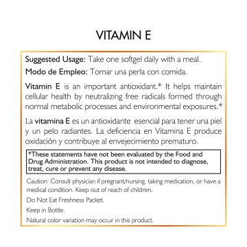 Vitamin E 400 IU| Coco March