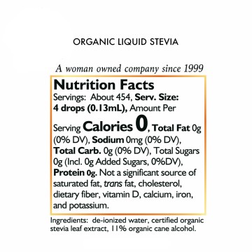 Organic Liquid Stevia | Coco March