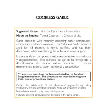Odorless Garlic | Coco March