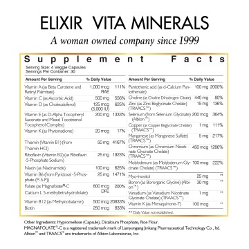 Elixir Vita Minerals| Coco March