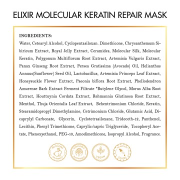 Elixir Molecular Keratin Repair Mask | Coco March