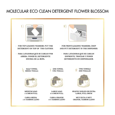 Molecular Eco Detergent: Ecológico con Cocó March