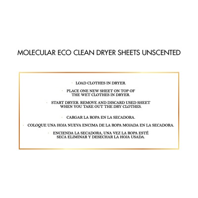 Molecular Eco Dryer Sheet: Eco-Friendly Softness with Cocó March